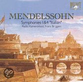Mendelssohn - Symphonies 1 & 4 Italian (CD)