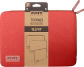 Port Designs TORINO Sleeve notebooktas 33,8 cm (13.3") Opbergmap/sleeve Rood