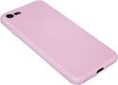 Roze siliconen hoesje Geschikt voor iPhone 8 Plus/ 7 Plus