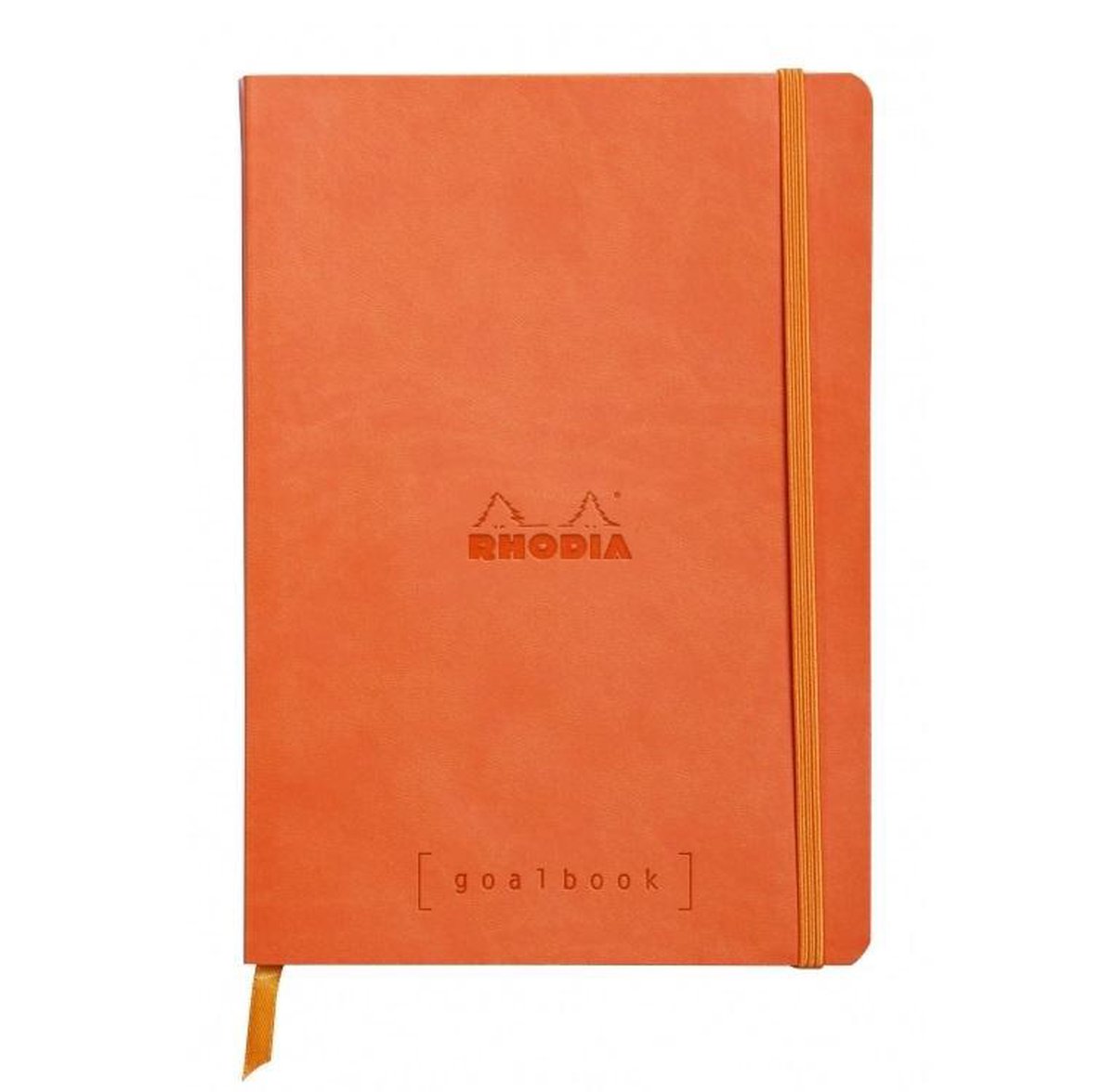 Rhodia Goalbook – Bullet Journal – A5 – 14,8x21cm – Hardcover – Gestippeld – Dotted – Tangerine
