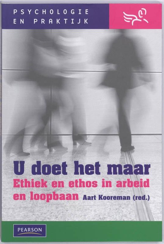 Cover van het boek 'U doet het maar'