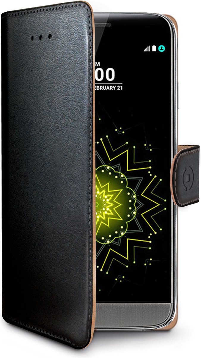 Celly - Wally Folio Case with cardslots - LG G5 - Zwart
