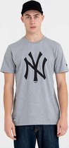 New Era TEAM LOGO TEE New York Yankees Shirt - Grey Med - L