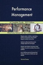 Performance Management A Complete Guide - 2019 Edition
