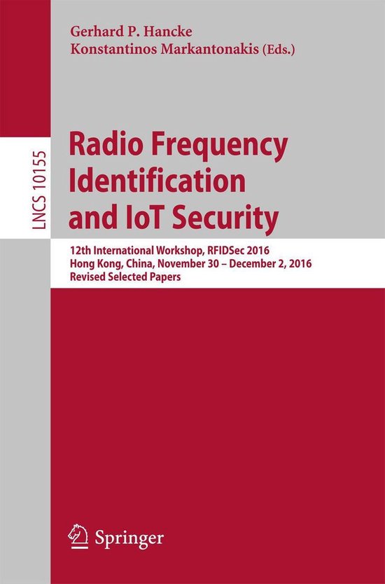 Springer Nature Proceedings Computer Science - Radio Frequen ... - cover