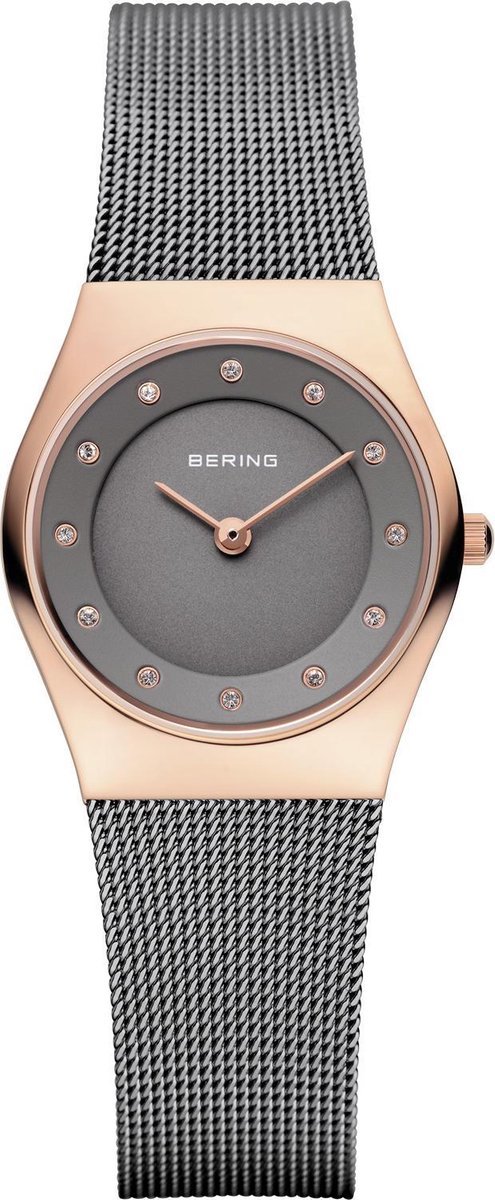 BERING 11927-369 - Horloge - Staal - Grijs - 27 mm