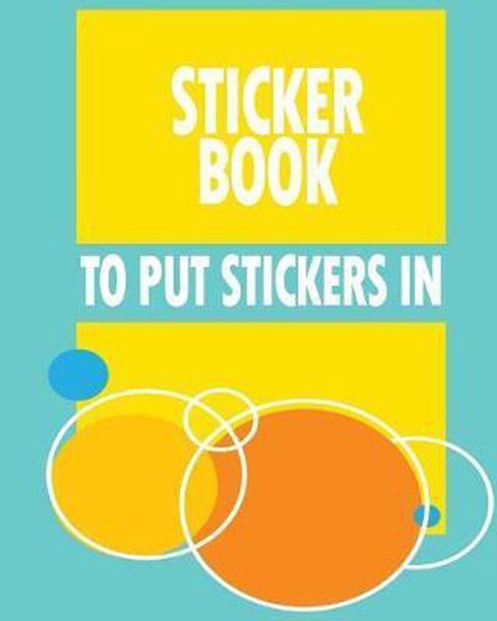Sticker Book to Put Stickers in