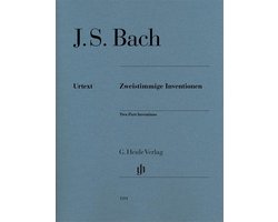 Zweistimmige Inventionen für Klavier zu zwei Händen. Urtextausgabe ohne Fingersatz