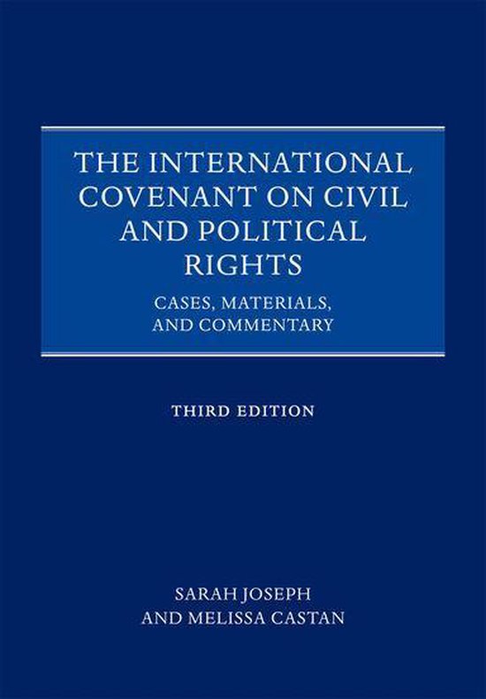 The International Covenant on Civil and Political Rights - cover