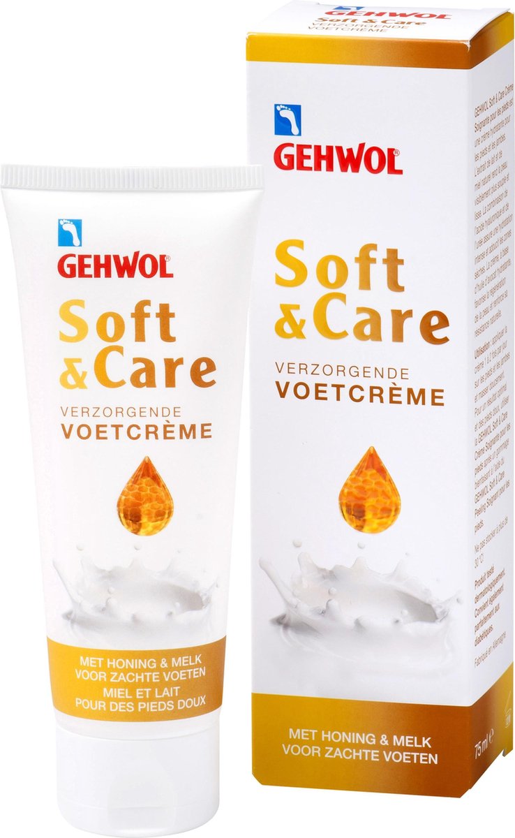 Maestro Promotie compenseren Gehwol Soft & Care - Verzorgende Voetcrème - Tube 75ml | bol.com