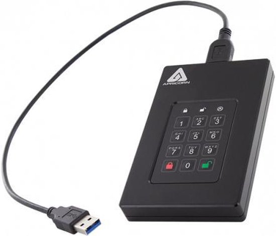 Apricorn Aegis Fortress FIPS Level 3 - Externe HDD - 1TB van Merkloos — afbeelding 5