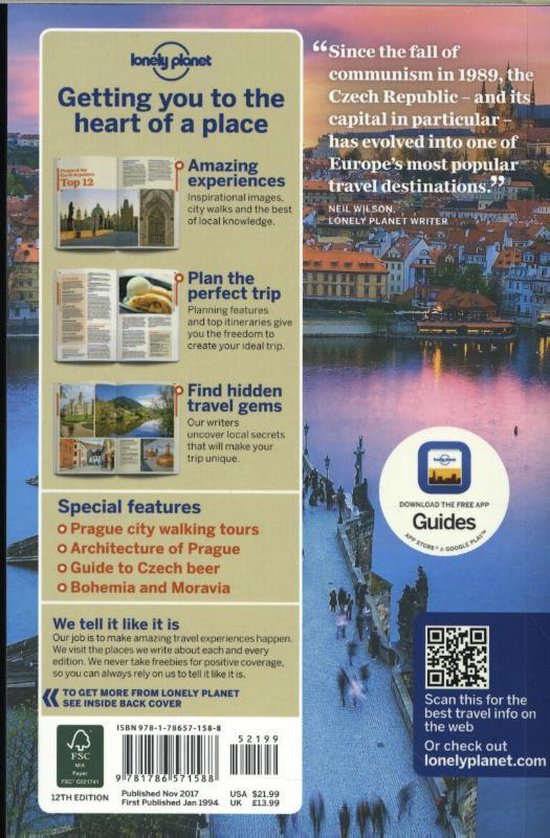 Lonely Planet Prague & the Czech Republic
