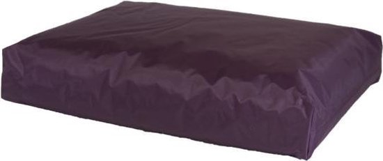 Comfort-Kussen Dierenkussen Hondenkussen nylon aubergine maat 75x55x10 cm