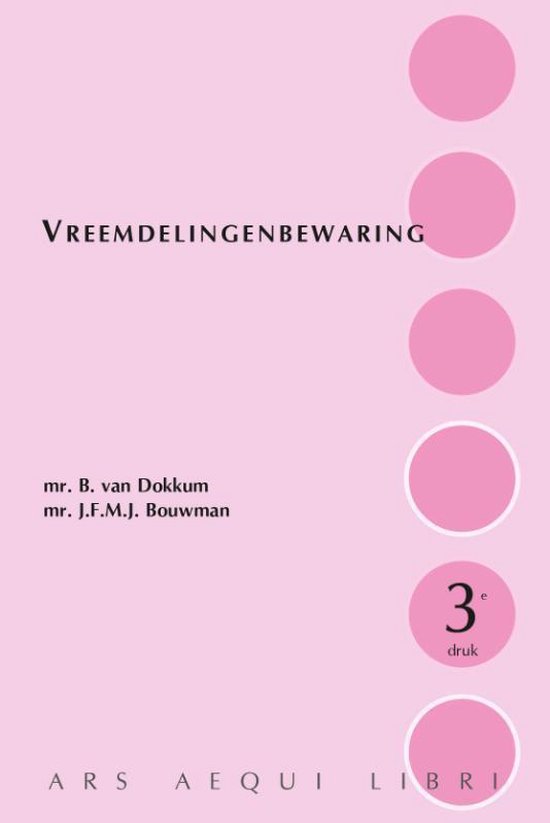 Ars Aequi Handboeken - Vreemdelingenbewaring - Bram van Dokkum | Tiliboo-afrobeat.com