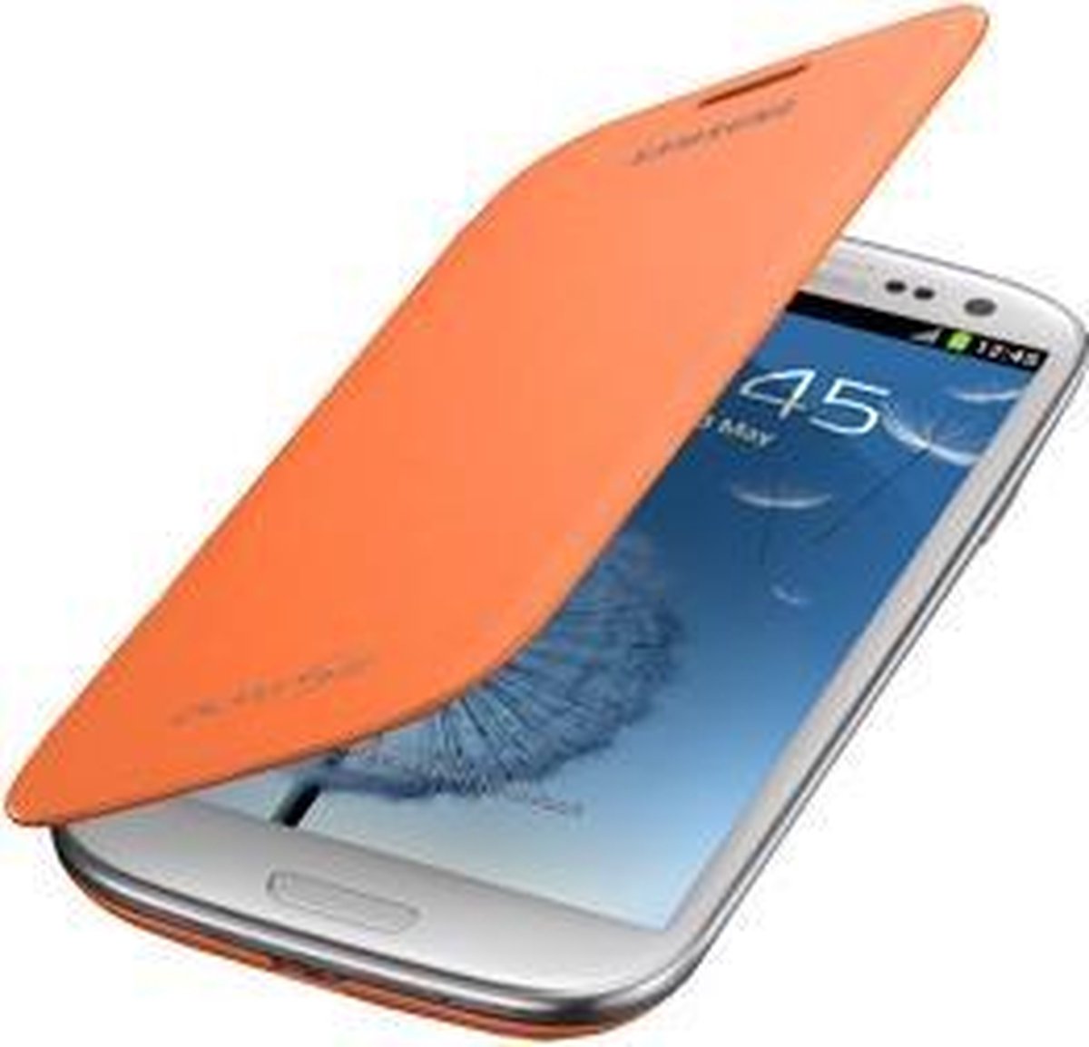 Samsung Flip Cover voor de Samsung Galaxy S3 - Oranje