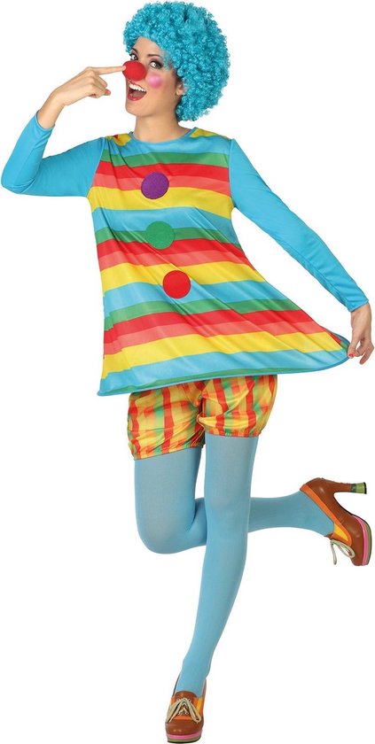 kader Dalset nakoming Clown kostuum voor dames - Verkleedkleding - XS/S | bol.com
