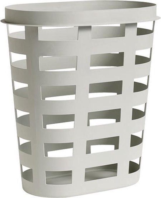 Hay Laundry Basket L 57.5x37.5x62.5cm light grey