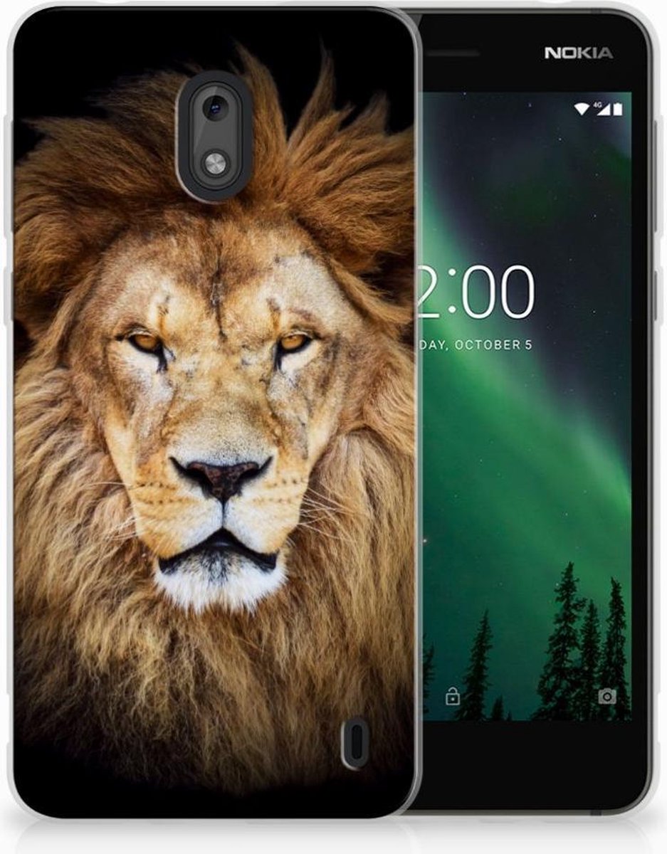 Nokia 2 TPU Hoesje Leeuw