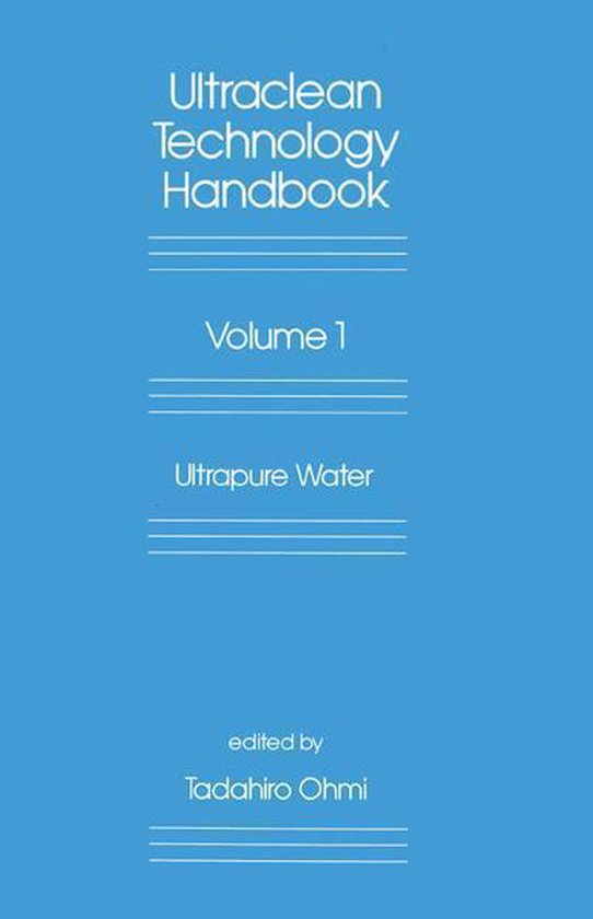 Ultra-Clean Technology Handbook - cover