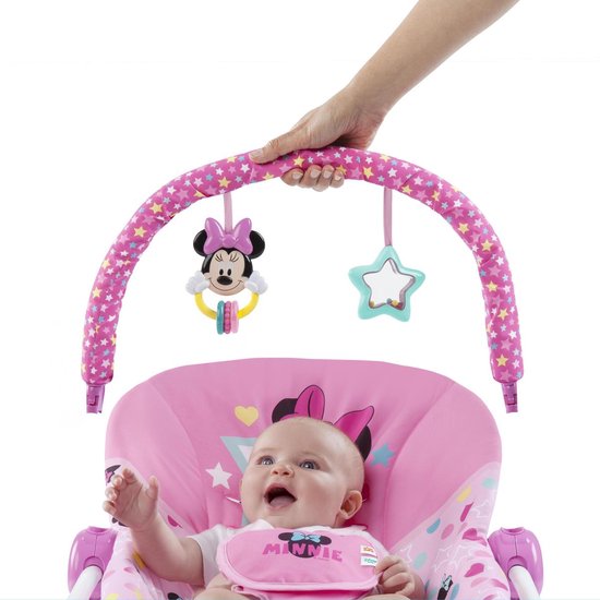 Disney s Minnie Mouse Stars Smiles Infant to Toddler Rocker bol