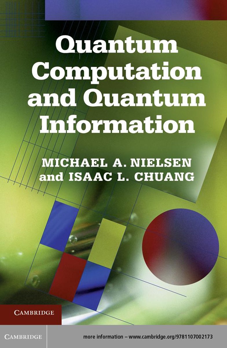 Omslag van Quantum Computation and Quantum Information