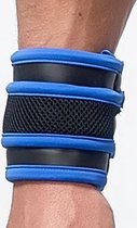 Mister b neoprene wrist wallet black blue