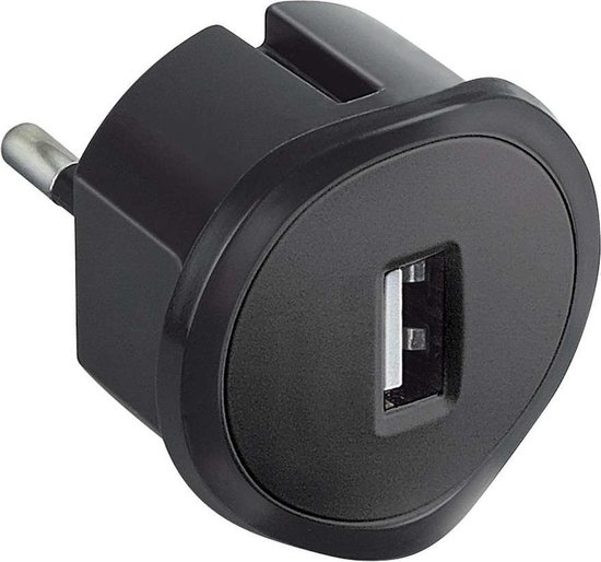 LEGRAND USB lader - 1,5A - 5V - zwart | bol.com