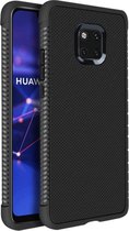 Luxe Extra Stevige TPU Case voor Huawei Mate 20 Pro - Rugged Armor - Shockproof Back Cover - Zwart hoesje