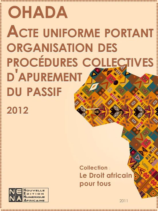 OHADA - Apurement du passif - cover