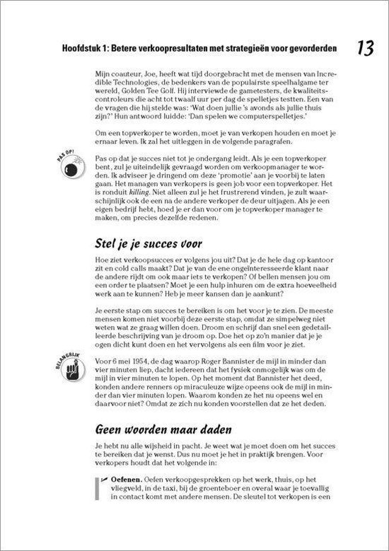 Advanced Verkopen Voor Dummies