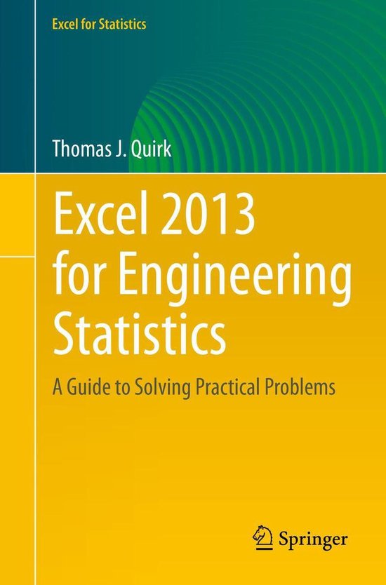Mathematics and Statistics (R0) - Excel 2013 for Engineering ... - cover