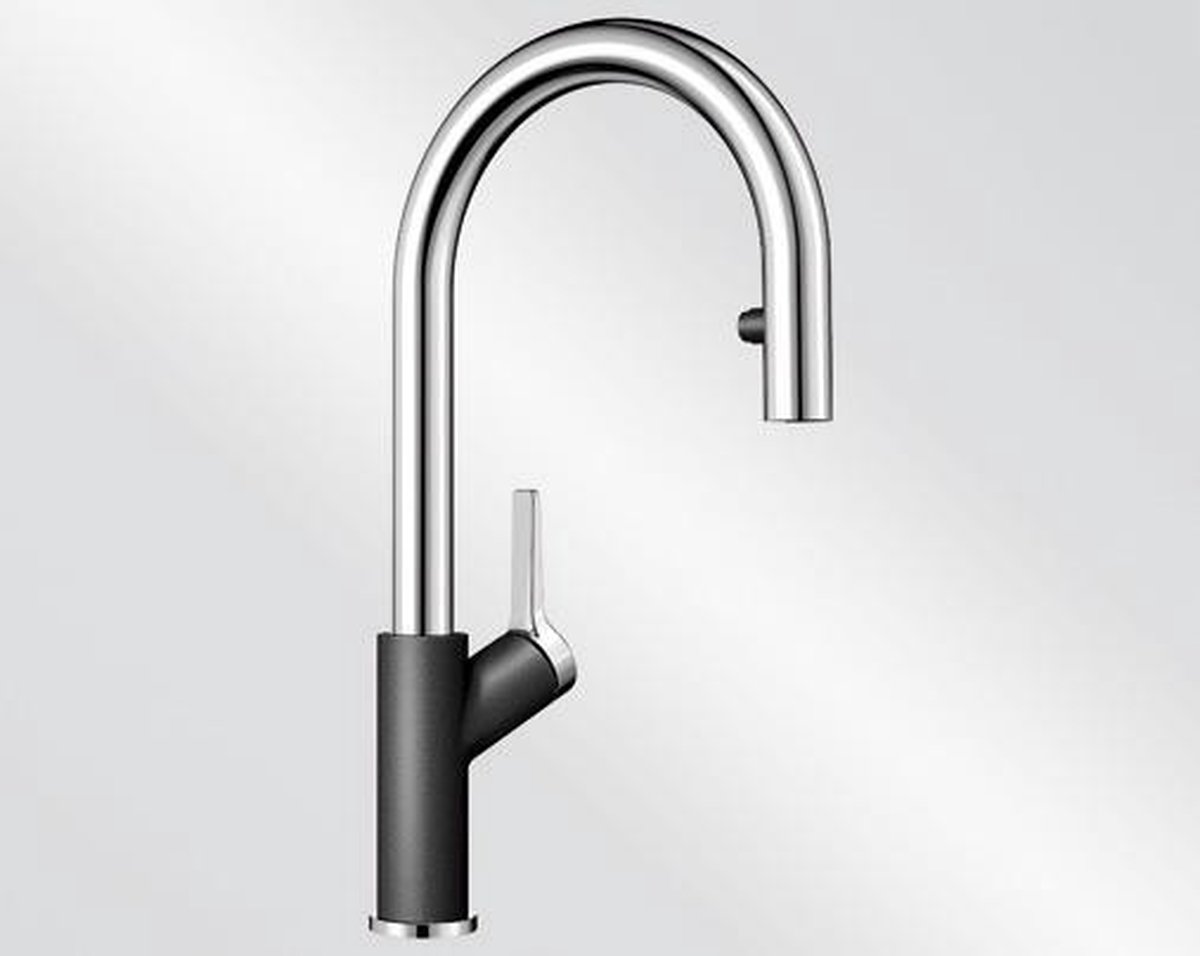 BLANCO CARENA-S Vario Keukenkraan Silgranit-Look Antraciet/Chroom