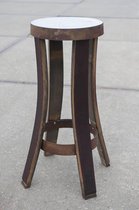 Barkruk Staal Barrel stave 30 cm