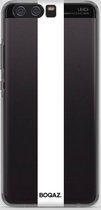 BOQAZ. Huawei P10 hoesje - striping wit