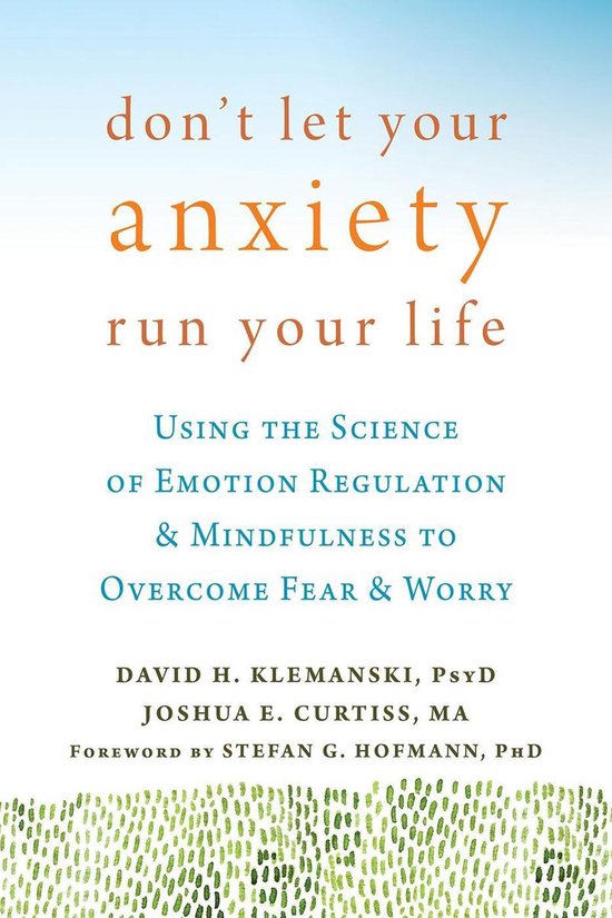Don't Let Your Anxiety Run Your Life - cover