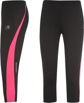 Karrimor Hardloop Capri - Running Capri - Dames - Zwart/Pink - S (10)