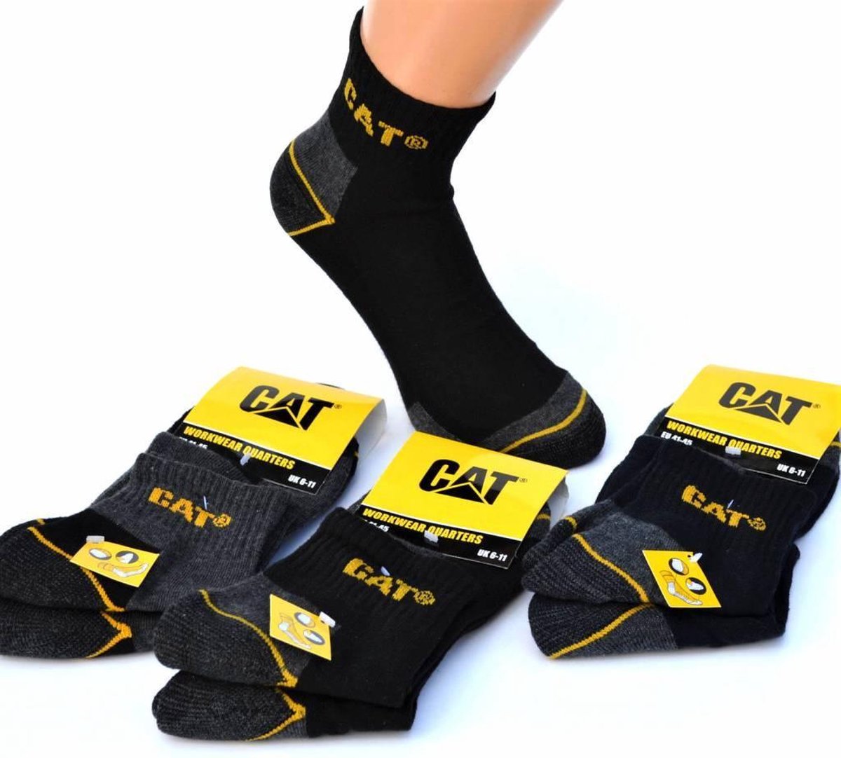 Cat Werksokken Maat 41 45 (2 Paar)