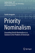 Synthese Library 397 - Priority Nominalism