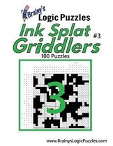 Brainy's Logic Puzzles Ink Splat Griddlers #3