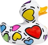 Luxury MINI POP HEART DUCK van Bud Duck: Mooiste Design badeend ter Wereld