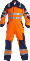 FE Engel Safety+ Overall EN 20471 4235-835 - Oranje/Marine 1006 - 4XL