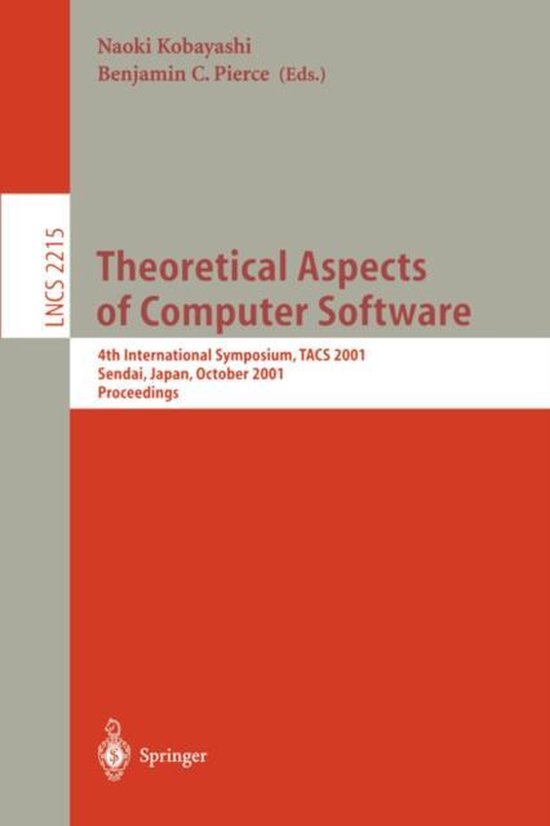 Theoretical Aspects of Computer Software - cover