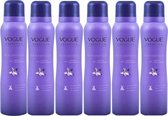 Vogue Reve Exotique Parfum - Deodorant - 6x 150 ml - Voordeelverpakking