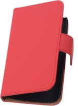 Rood Motorola Moto X 2014 Hoesjes Book/Wallet Case/Cover