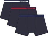 Tommy Hilfiger - Heren - 3-Pack Trunk Boxershorts Navy - Blauw - M