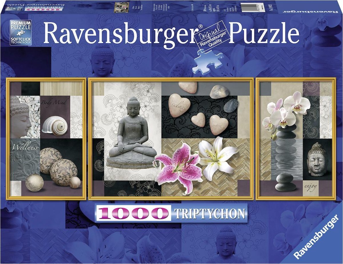 Ravensburger puzzel Wellness - Legpuzzel - 1000 stukjes | bol.com