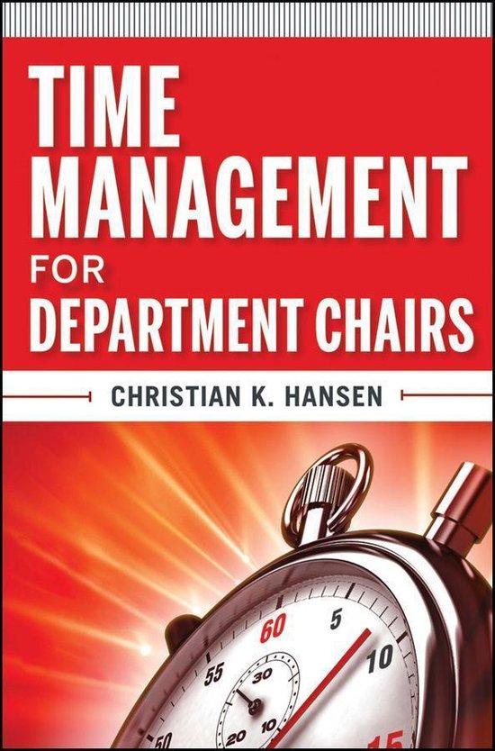 Jossey-Bass Resources for Department Chairs 134 - Time Manag ... - cover