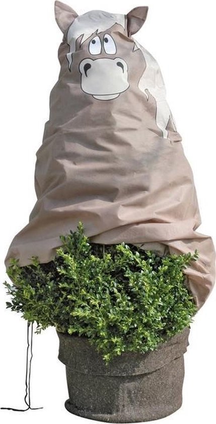 Vliesdoek voor planten en bomen tegen vorst: alle soorten op een rij 26 Vliesdoek planten 120 x 120 cm - Paard