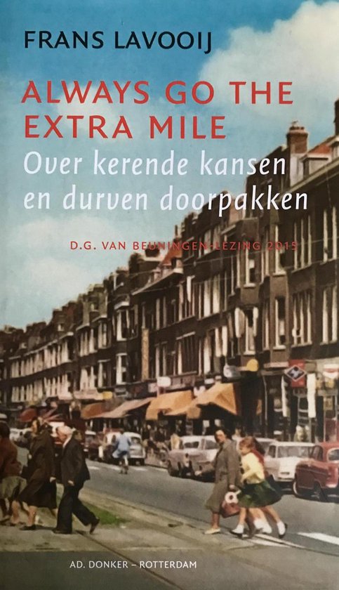 Always go the extra mile - cover