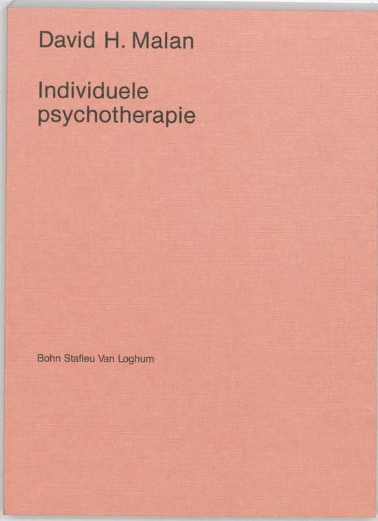 Cover van het boek 'Individuele psychotherapie / druk 1' van D.H. Malan